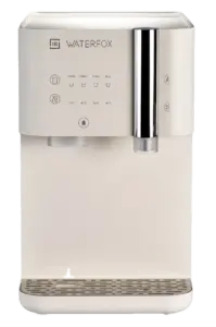 WATERFOX Infinity iHOCS Wasserspender in Weiß – heißes, kaltes und sprudelndes Wasser auf Knopfdruck.